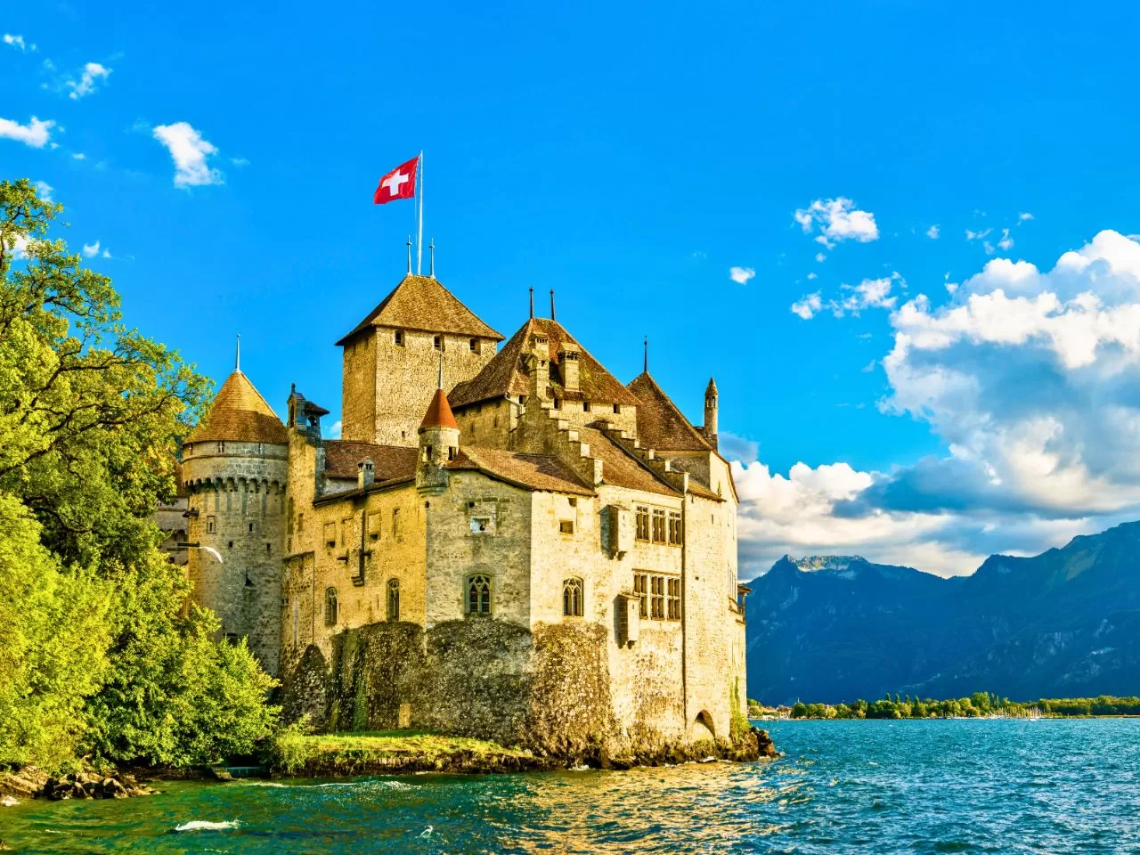 西庸古堡 Chillon Castle