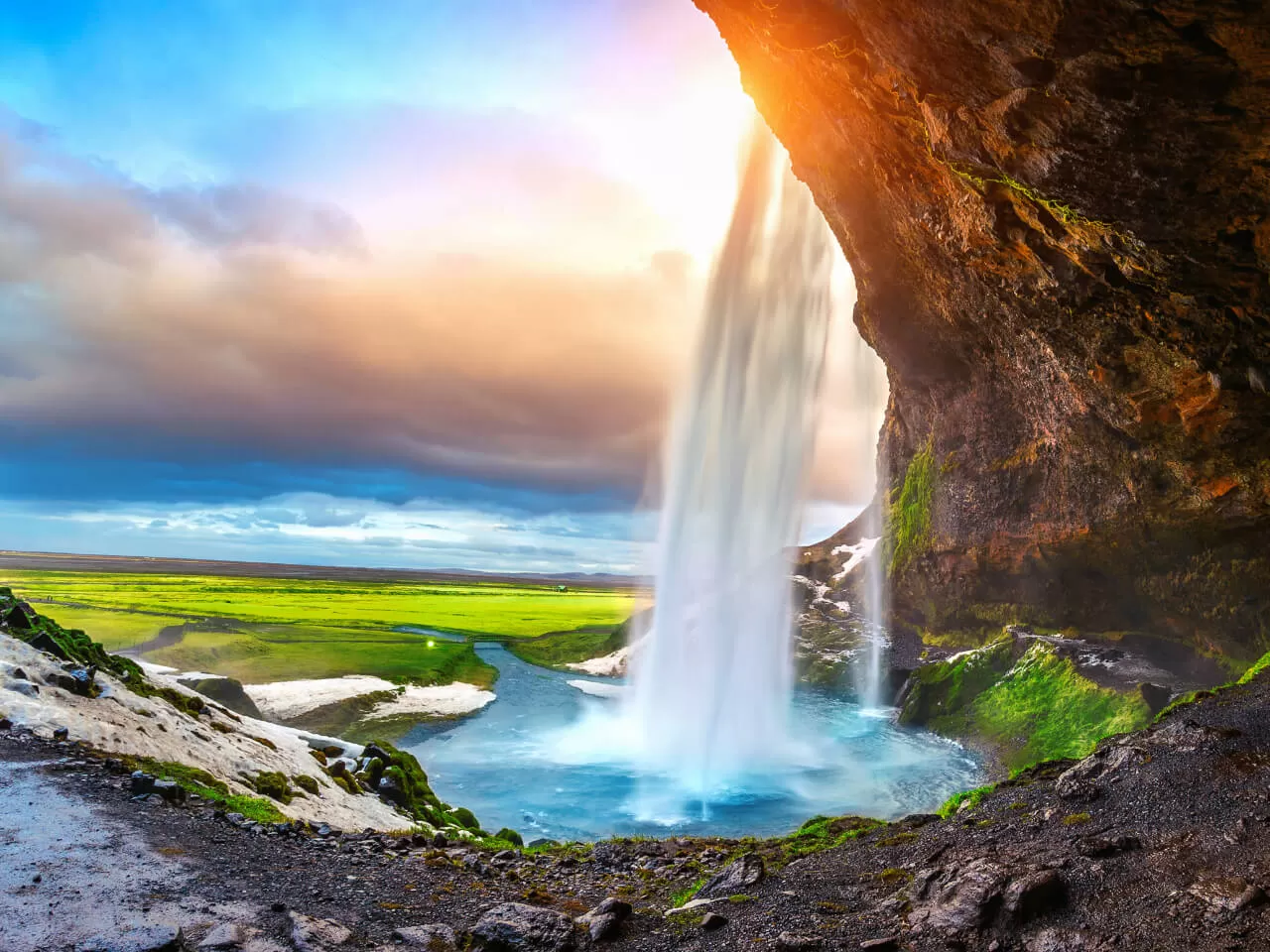 塞里雅蘭瀑布Seljialandsfoss(牧羊瀑布)