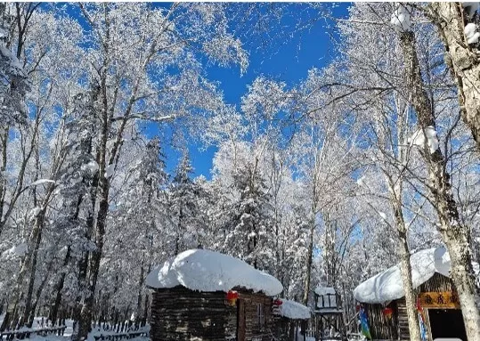 冰雪幻境十裡畫廊